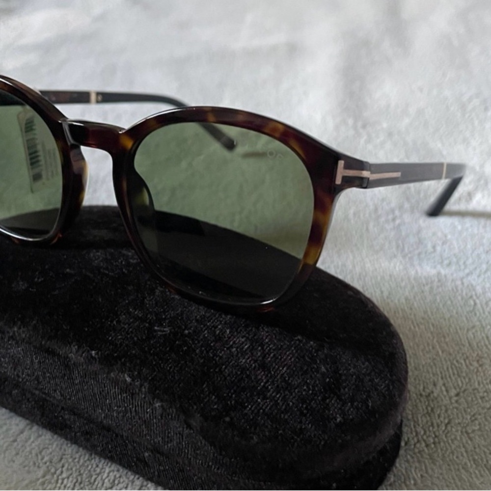 Tom Ford Sunglasses with Green Lenses